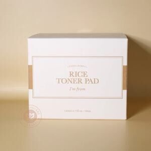 NIB I'm From Rice Toner Pad (60 Pads / 140ml) – K-Beauty Brightening